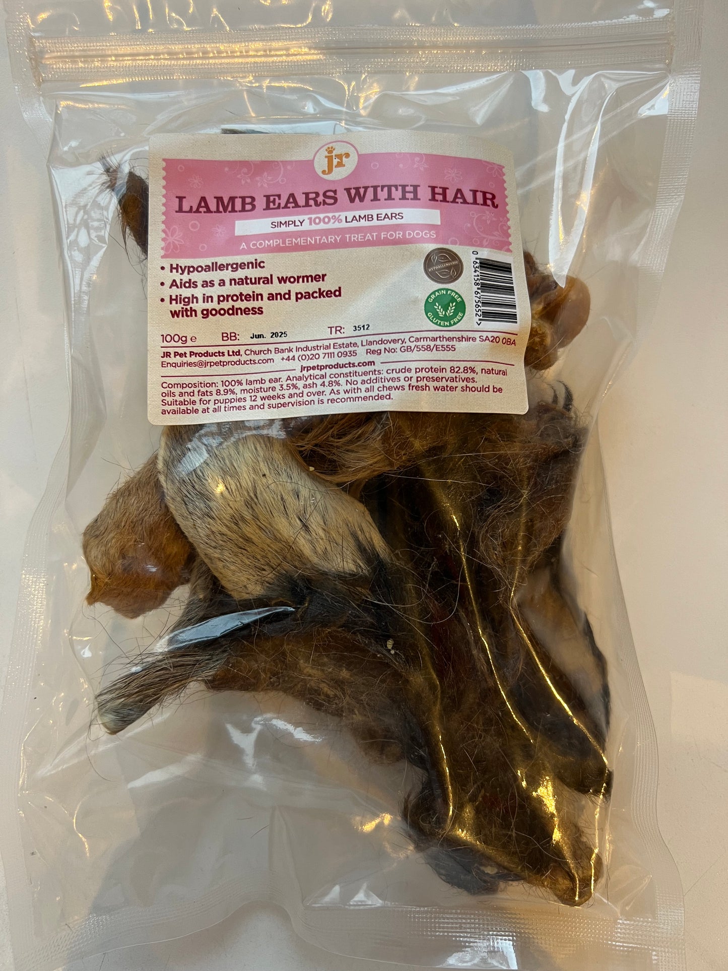 Lamb Ears With Hair 100g